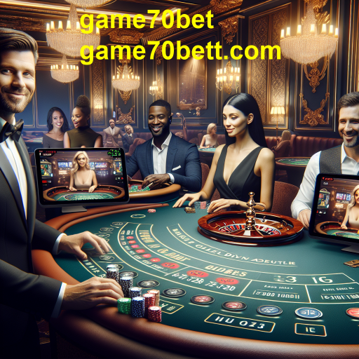 Cassino AO VIVO: A Experiência Imersiva do game70bet